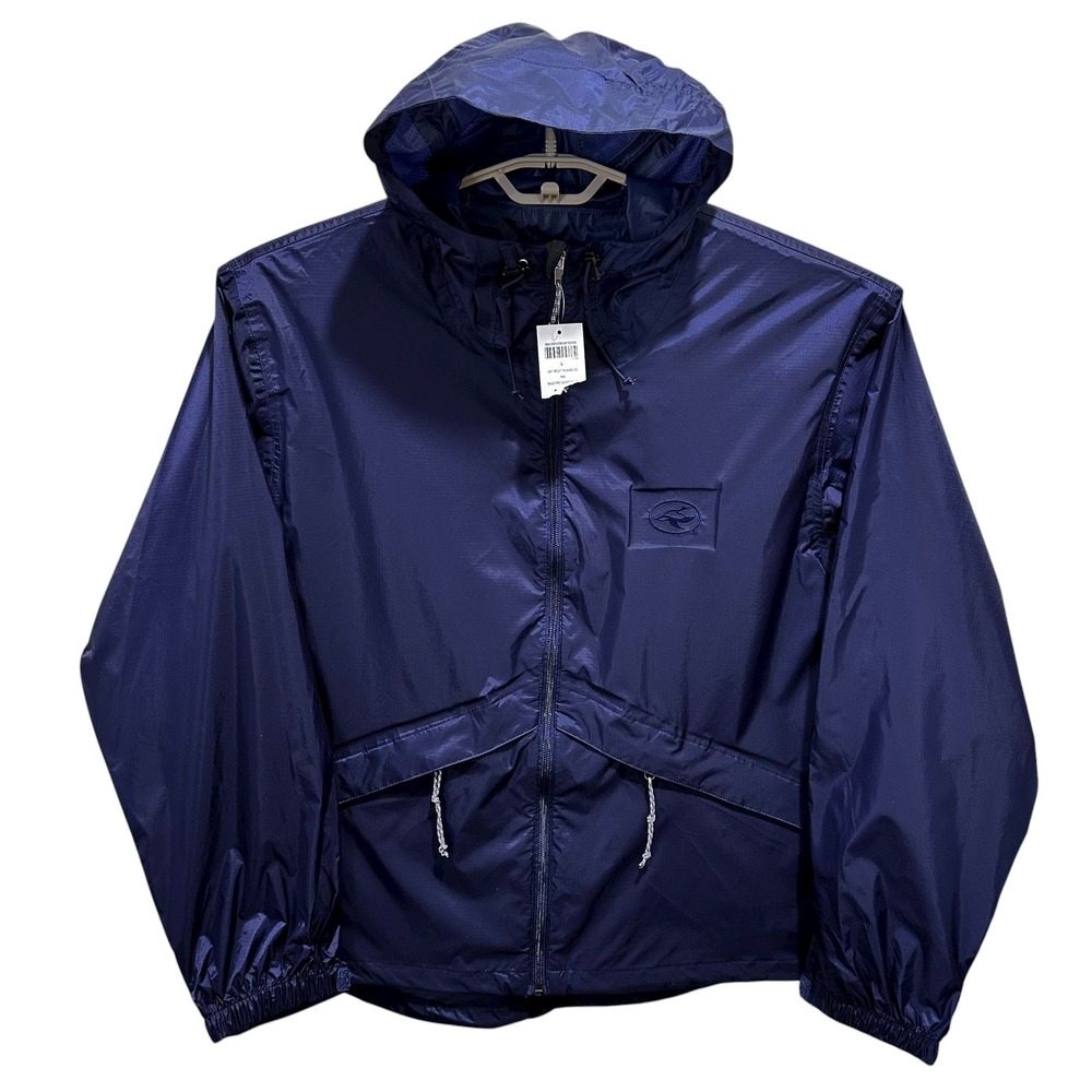 RedHead Mens Size L Ink Navy Blue Lightweight‎ Packable Hooded Jacket NWT